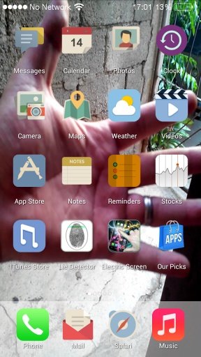 Transparent Screen Launcher HD截图2