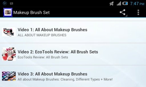 Makeup Brush Set - Reviews截图4