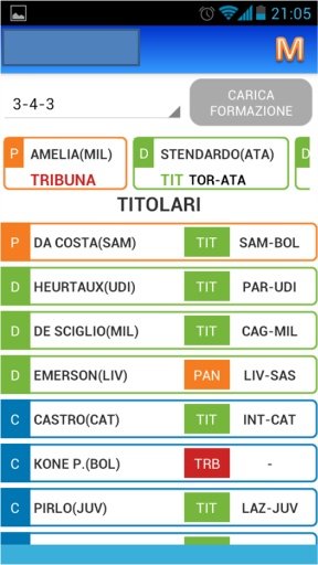 Leghe fantacalcio Manager截图3