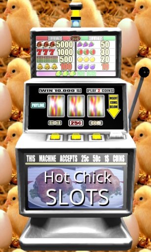 3D Hot Chick Slots - Free截图1