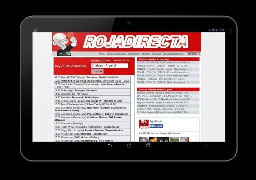 Rojadirecta TV截图1