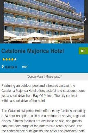 Spain Hotel Booking 80%截图4