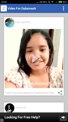 Video Player For Dubsmash截图2