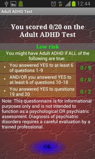 Adult ADHD Test截图1