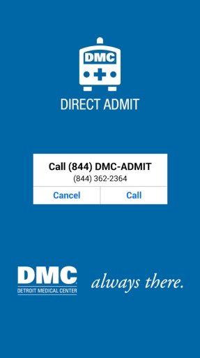 DMC Direct Admit截图2