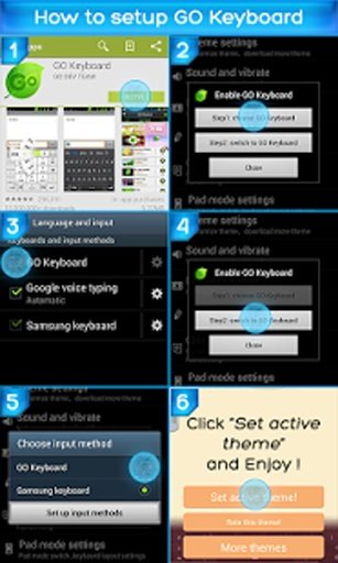 Spring Keyboard Theme截图2