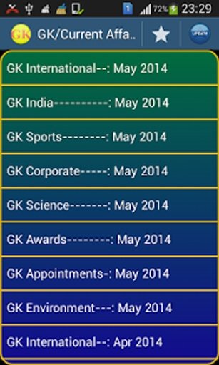 GK/Current Affairs Knowledge截图3