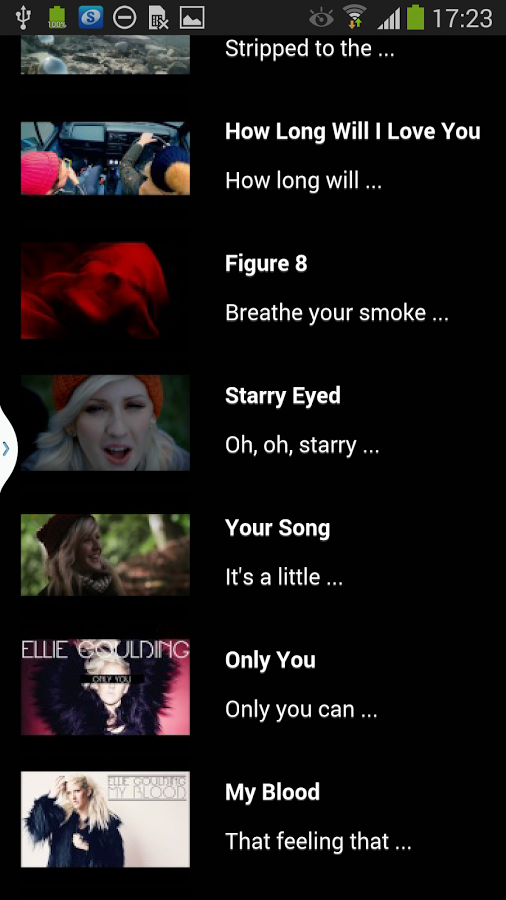 Ellie Goulding music & lyrics截图10