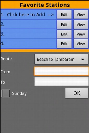 Chennai Train Timings截图5