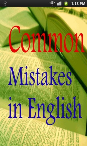 Common mistakes in english截图3