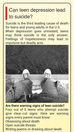 Teen Depression Connect截图4