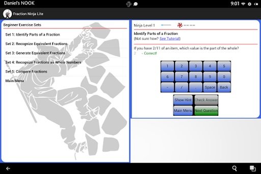 Fraction Ninja Lite截图6