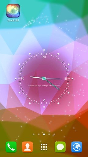 Clock Live Wallpaper for S5截图2