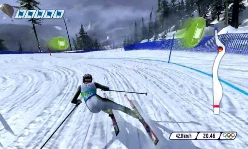 Snow Skiing Racer截图2