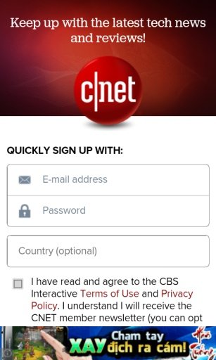 CNET.com截图1