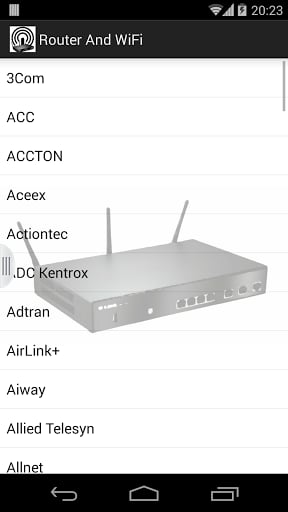 WiFi Router Passwords 2015截图1