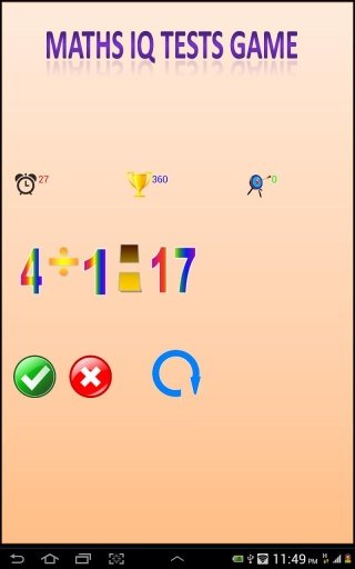 Math IQ Tests Game截图1