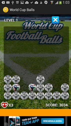 World Cup Football Balls截图1