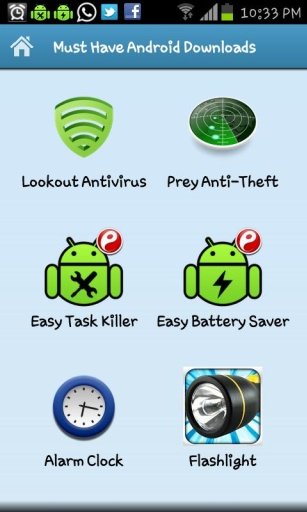 Must Have Android Apps Free截图1