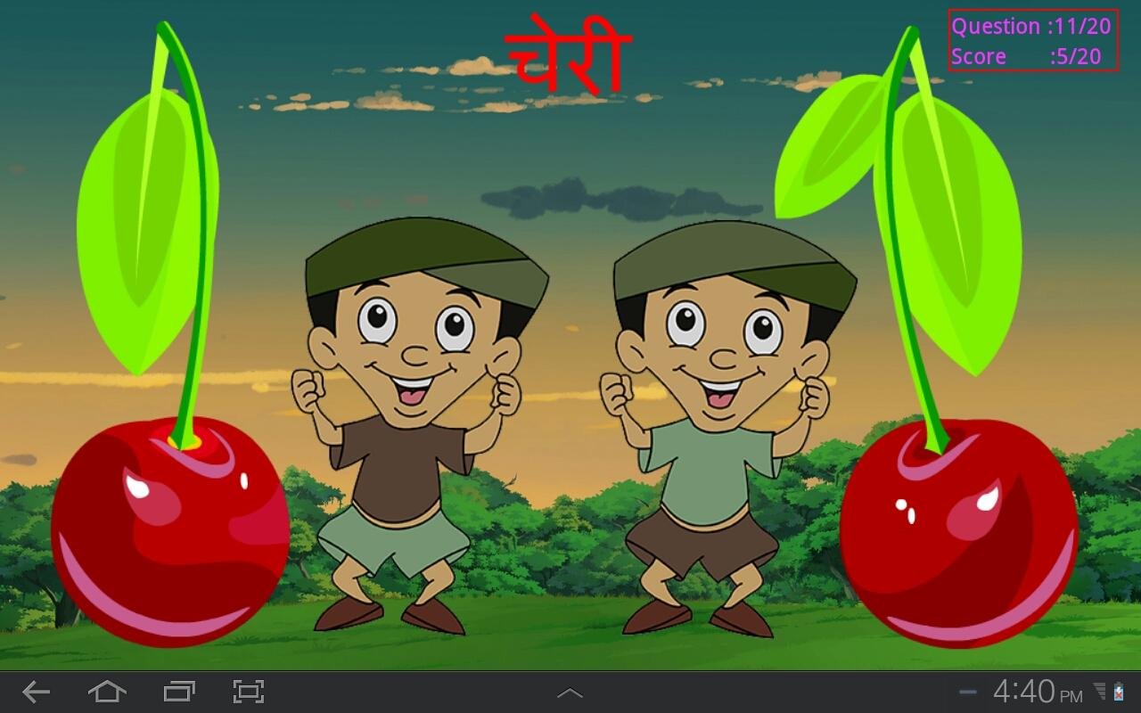 LearnFruitsWith Bheem In Hindi截图9