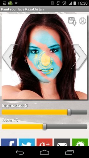 Paint your face Kazakhstan截图1