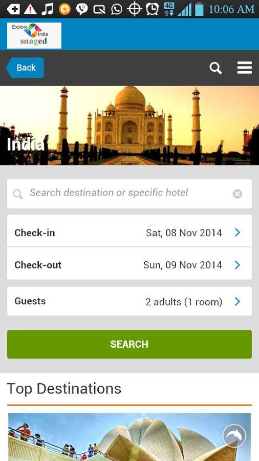 Cheap Hotels India截图2