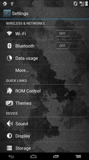 GrungedMetal ICS Theme Free截图3