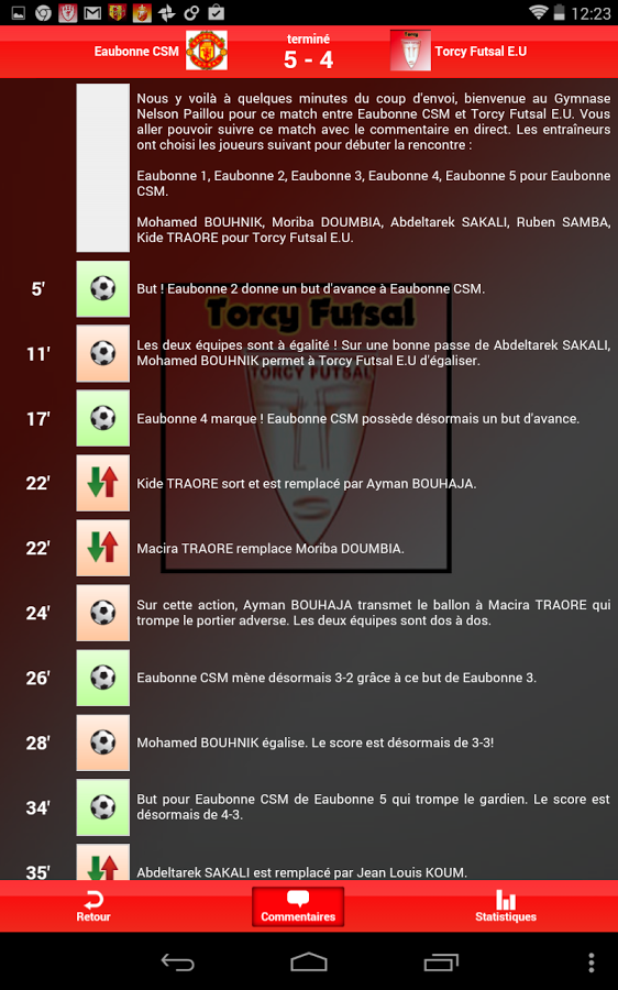 Torcy Futsal EU截图4