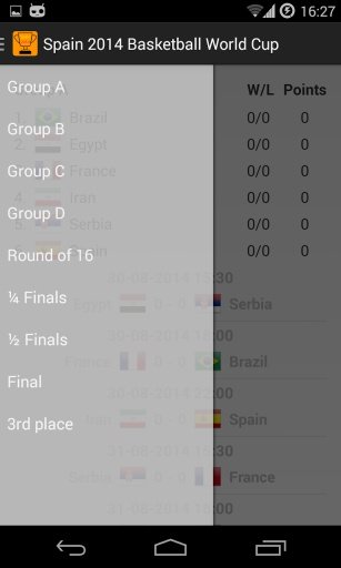 Spain 2014 Basketball World Cup截图1