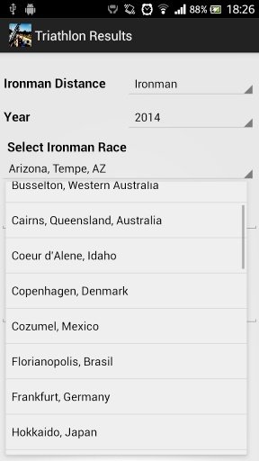 Triathlon Results Free截图4