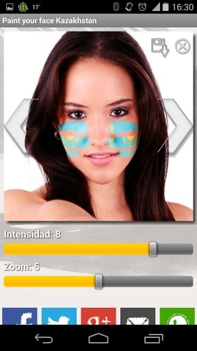 Paint your face Kazakhstan截图2