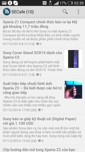 Sony News - Tin tức截图1