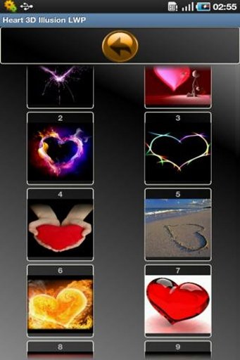 Heart 3D Illusion LWP截图2