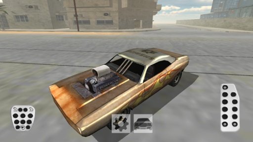 Advenced Muscle Sheriff Car 3D截图3