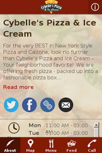 Cybelle's Pizza &amp; Ice Cream截图1