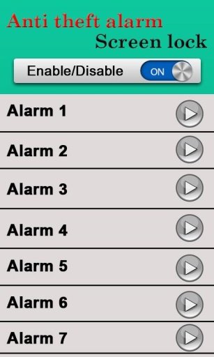 Anti theft Alarm截图3