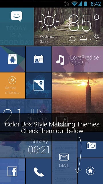 GO SMS PRO COLORBOX THEME EX截图7