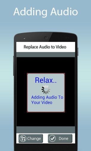 Replace Audio to Video截图5