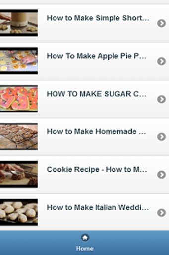 Making Cookies Videos截图4