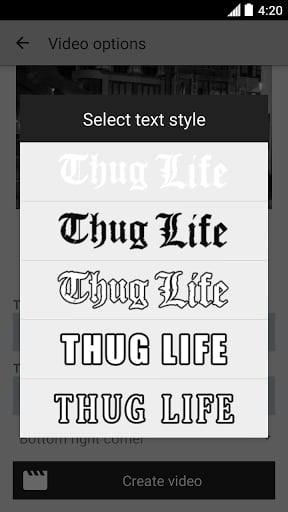 Thuglife Video Maker截图8