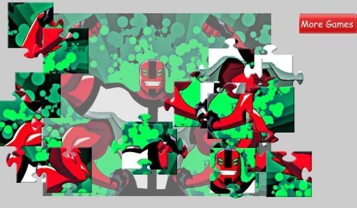 Ben 10 Fourarms Puzzle Game截图5