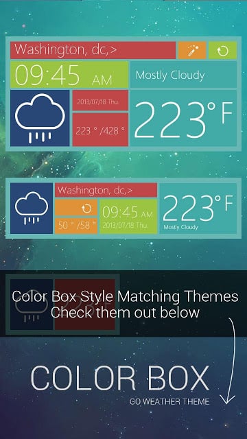 GO SMS PRO COLORBOX THEME EX截图5