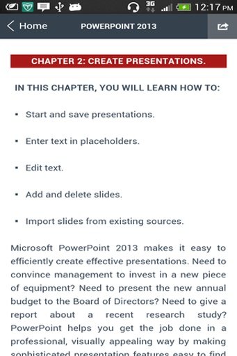 Powerpoint 2013 Tutorial截图2