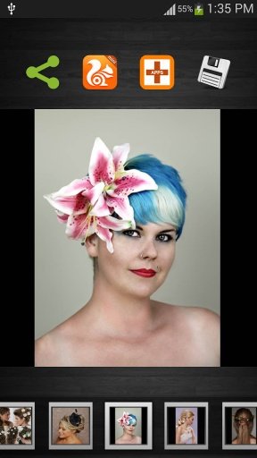 Decorate Hair with Flowers截图4