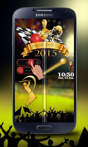 Cricket WorldCup Lock 2015截图2