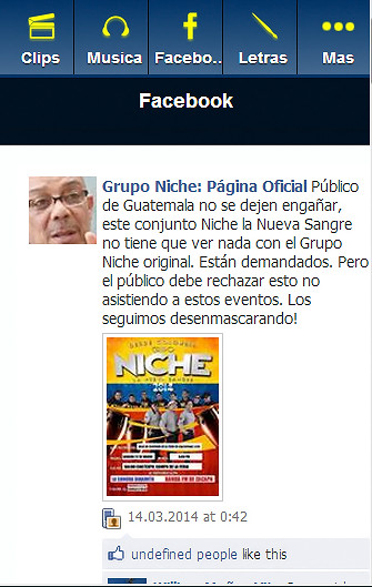 Grupo Niche Fan截图3