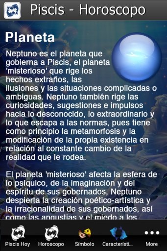 Piscis Horoscopo diario y mas截图5