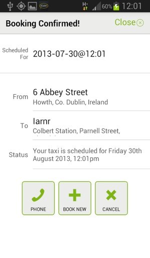 Express Taxi Dublin截图4