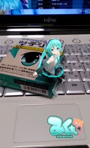 初音未来AR截图2