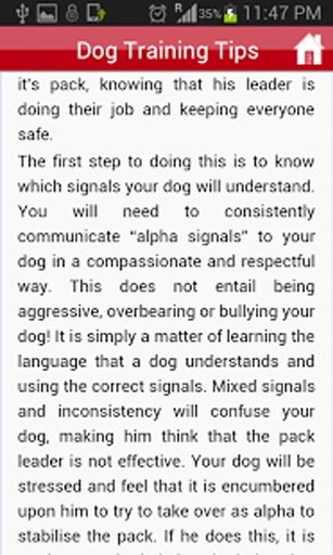 Dog Training Tips &amp; Tricks截图1